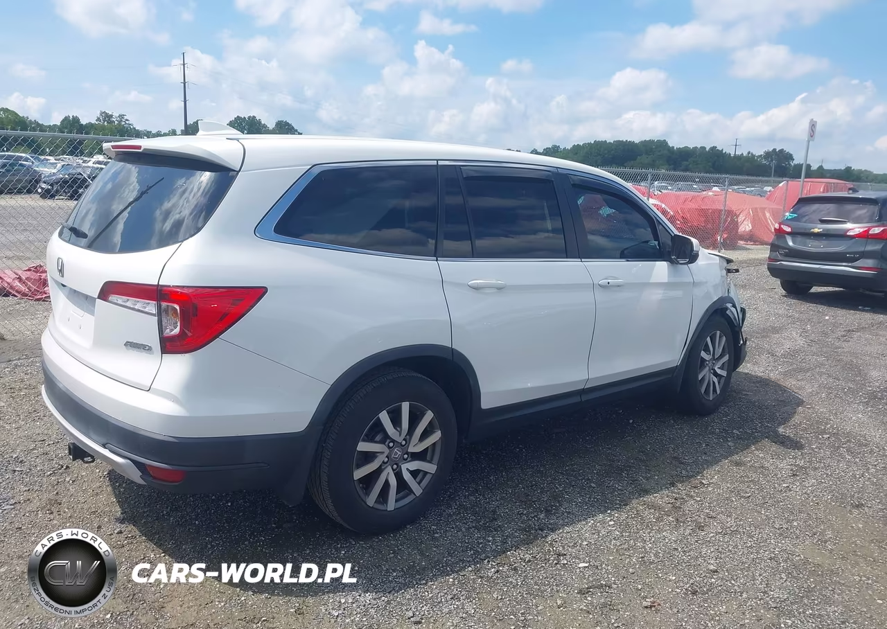 2022 Honda Pilot Awd Ex-L VIN:5FNYF6H50NB026577 - 4