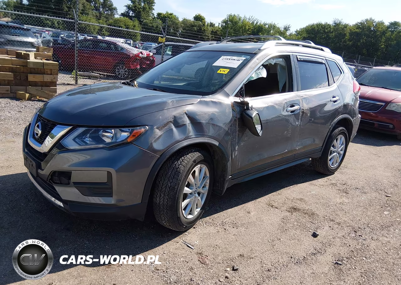 2017 Nissan Rogue Sv VIN:JN8AT2MV7HW016979 - 2