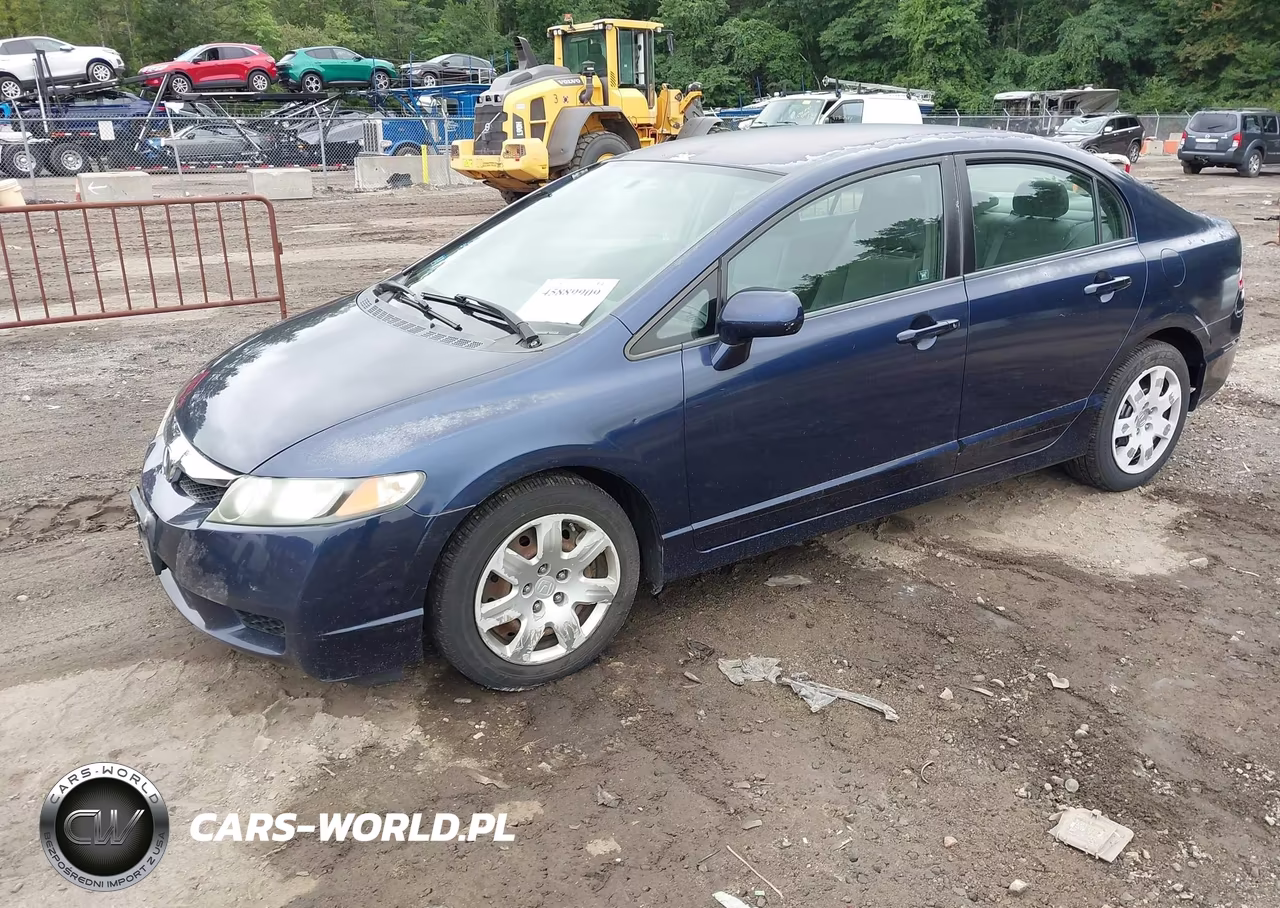 2010 Honda Civic Lx VIN:2HGFA1F54AH588032 - 2