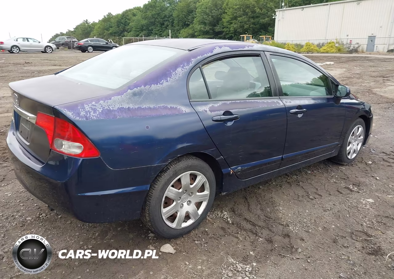 2010 Honda Civic Lx VIN:2HGFA1F54AH588032 - 4