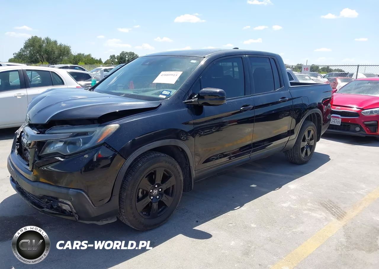 2017 Honda Ridgeline Black Edition VIN:5FPYK3F85HB005226 - 2