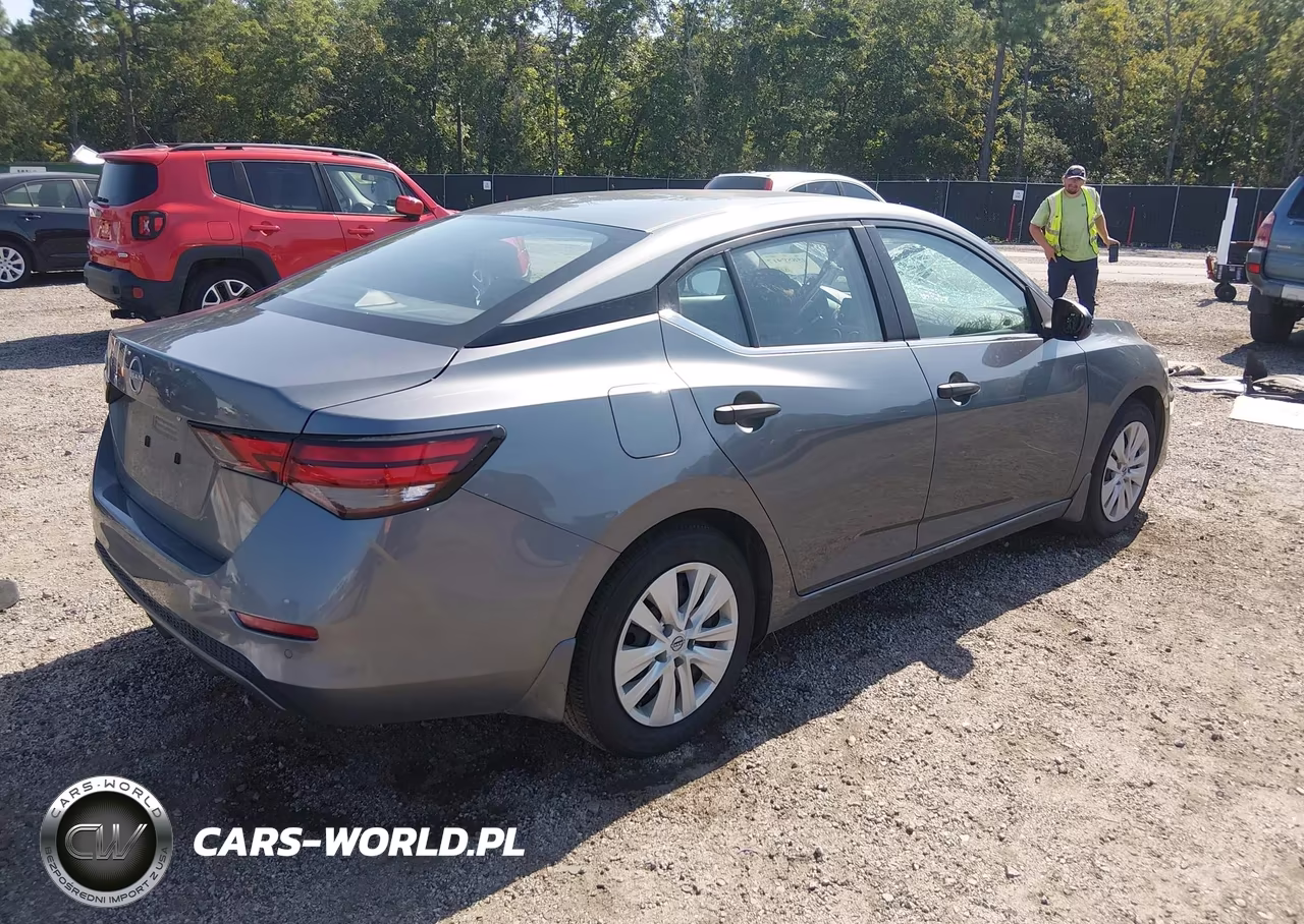 2025 Nissan Sentra S VIN:3N1AB8BV7SY204182 - 4