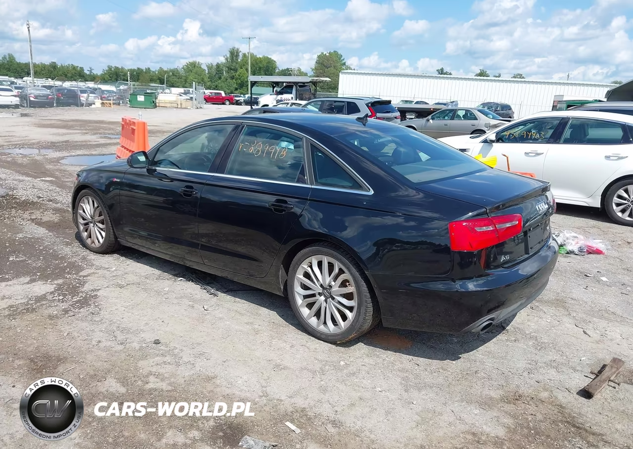 2012 Audi A6 3.0T Premium Plus VIN:WAUGGAFC9CN104735 - 3