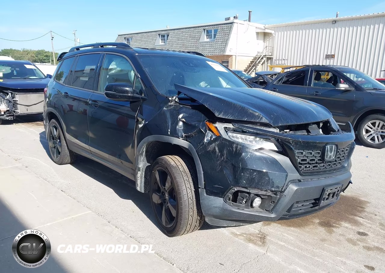 2021 Honda Passport Awd Elite VIN:5FNYF8H08MB028060 - 1