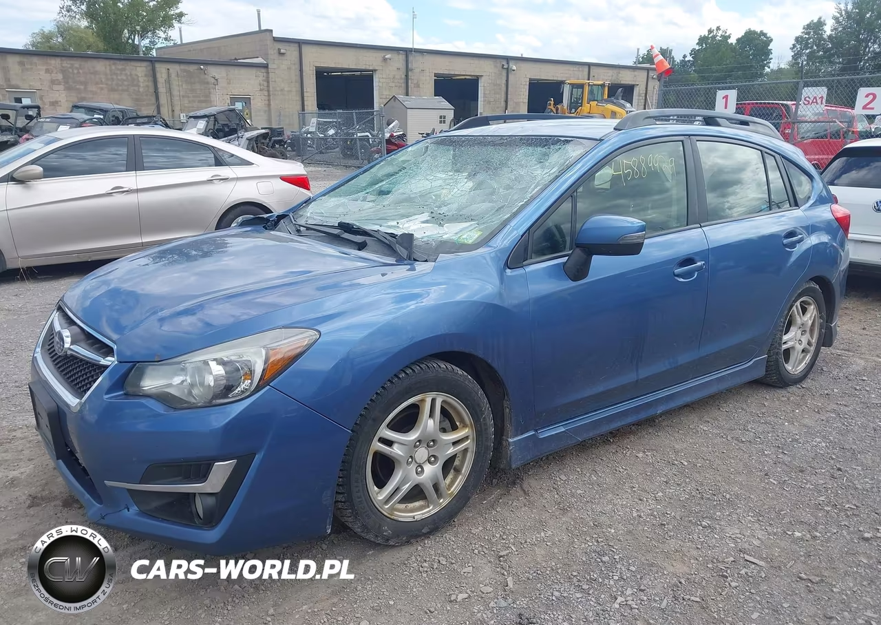 2016 Subaru Impreza 2.0I Sport Premium VIN:JF1GPAP63GG322293 - 2