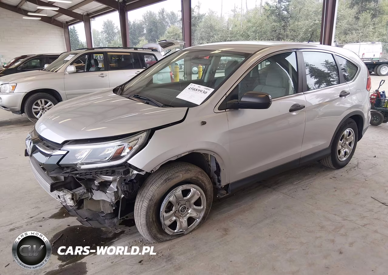 2015 Honda Cr-V Lx VIN:5J6RM4H38FL035386 - 2