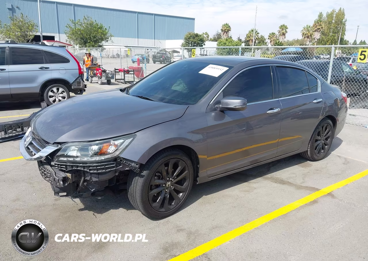 2014 Honda Accord Ex-L V-6 VIN:1HGCR3F83EA034275 - 2