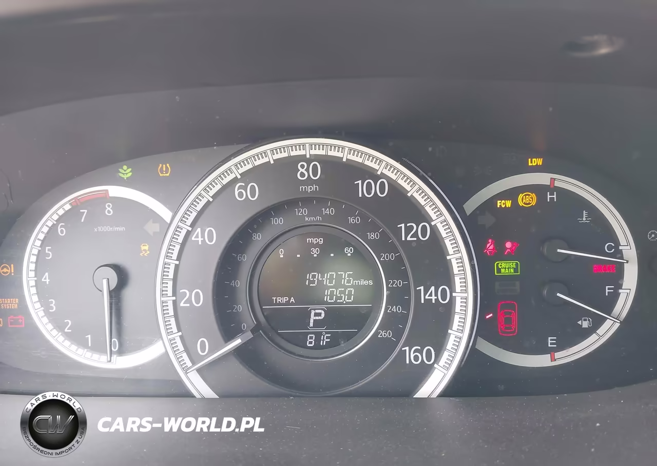 2014 Honda Accord Ex-L V-6 VIN:1HGCR3F83EA034275 - 7