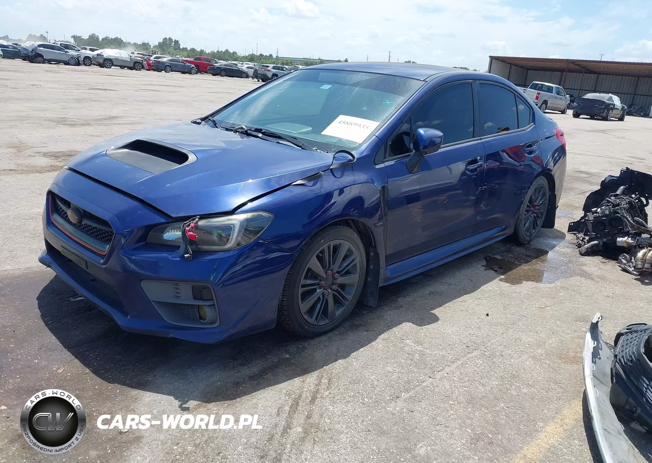 2017 Subaru Wrx VIN:JF1VA1B63H9820001 - 2
