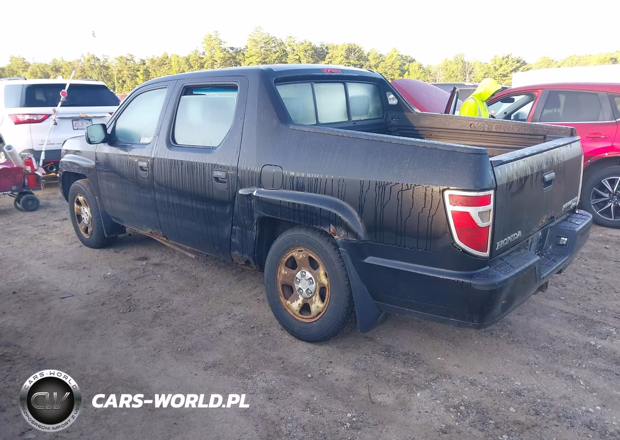2010 Honda Ridgeline Rt VIN:5FPYK1F27AB003435 - 3