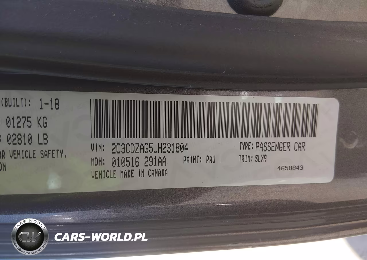 2018 Dodge Challenger Sxt Plus VIN:2C3CDZAG5JH231804 - 9