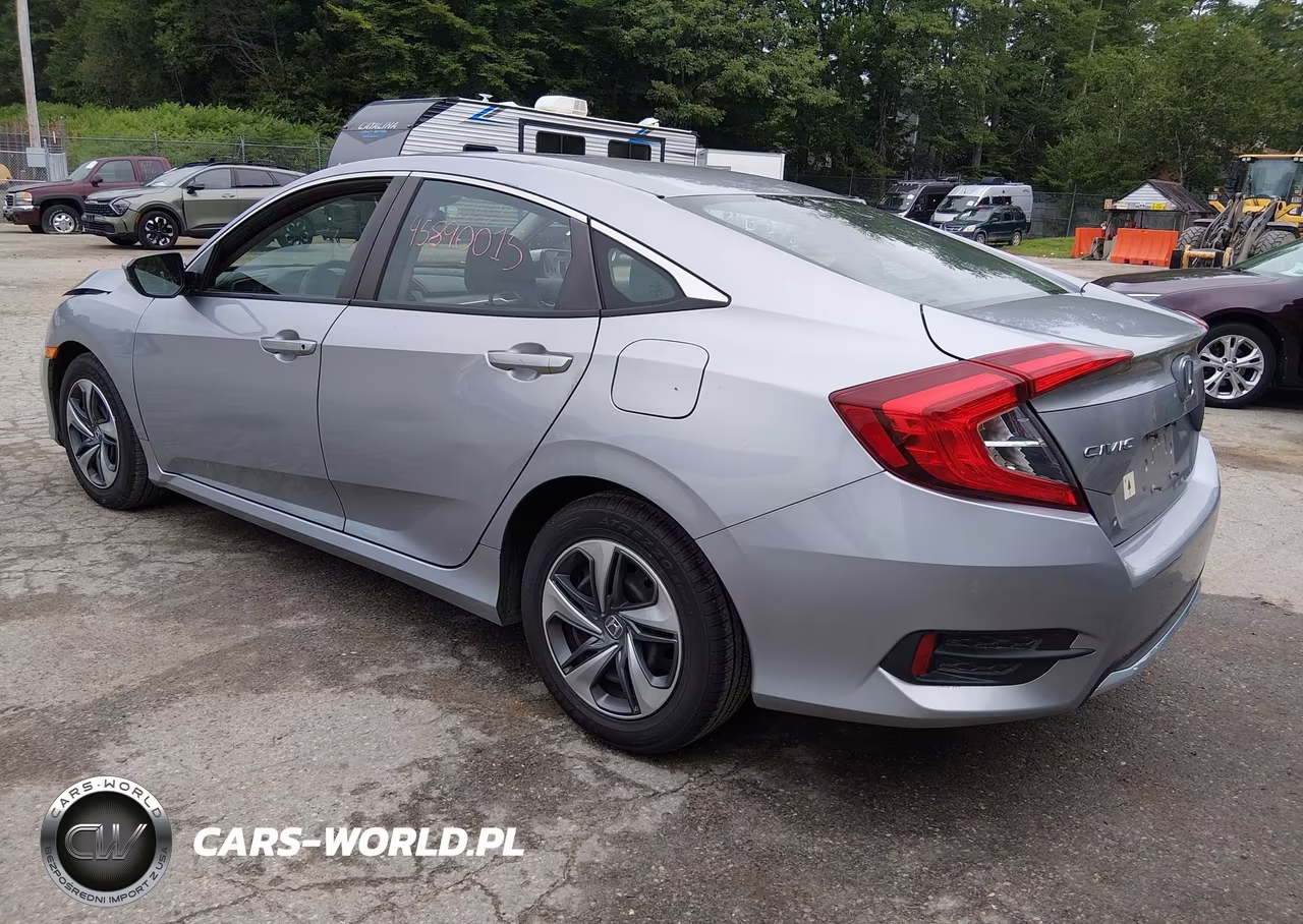 2019 Honda Civic Lx VIN:2HGFC2F69KH562701 - 3