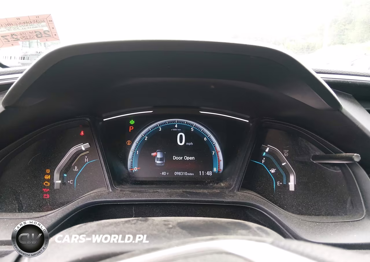 2019 Honda Civic Lx VIN:2HGFC2F69KH562701 - 7