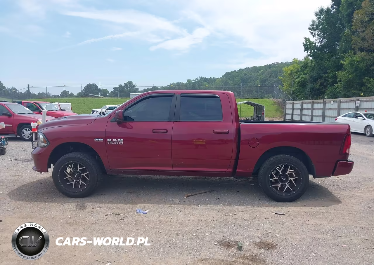 2017 Ram 1500 Sport VIN:1C6RR7MT8HS749677 - 14