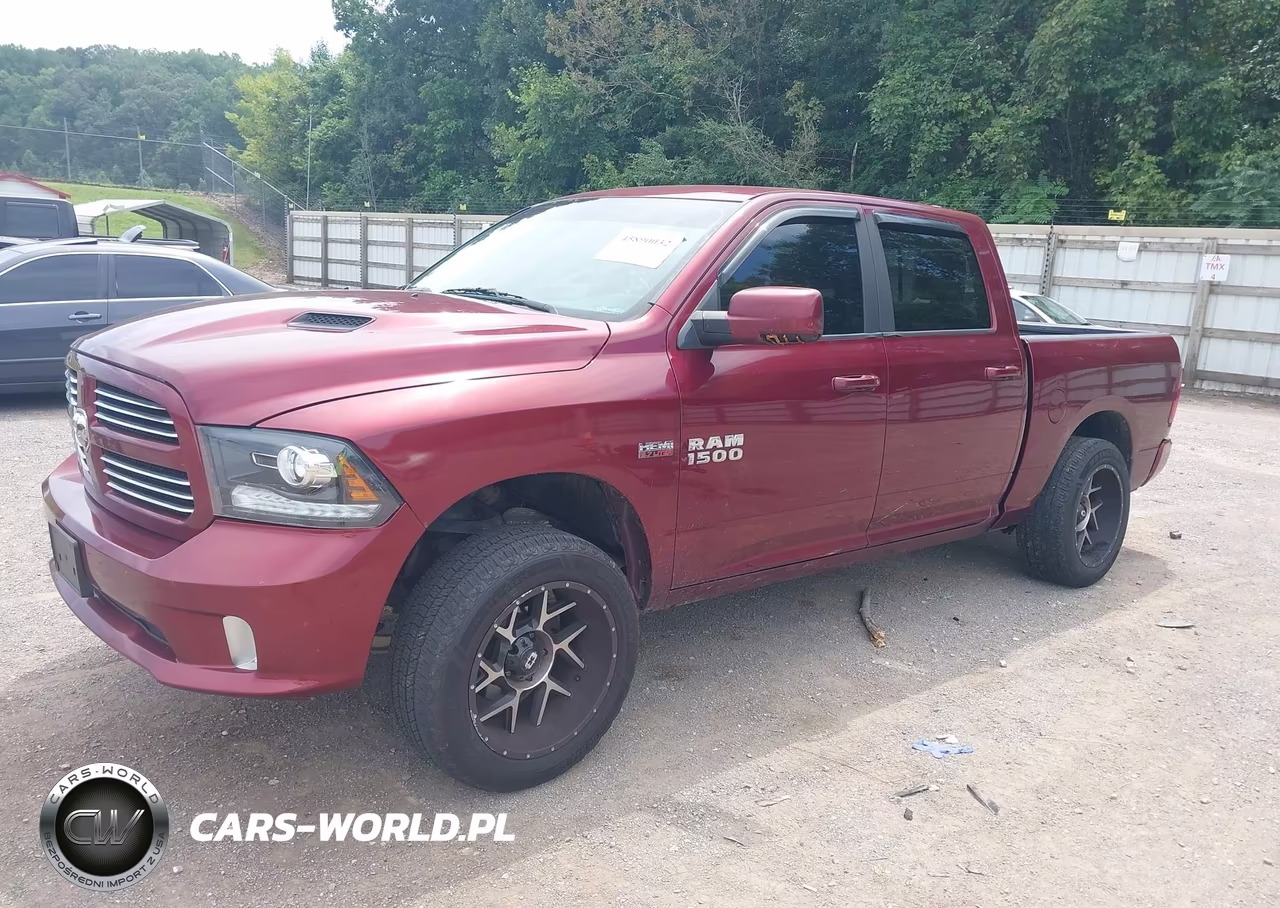 2017 Ram 1500 Sport VIN:1C6RR7MT8HS749677 - 2