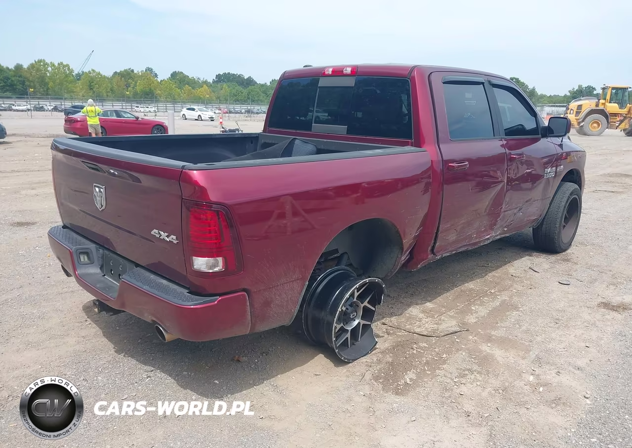 2017 Ram 1500 Sport VIN:1C6RR7MT8HS749677 - 4