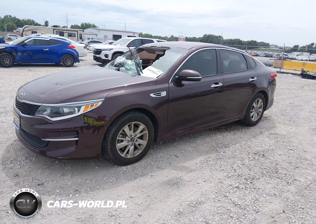 2016 Kia Optima Lx VIN:5XXGT4L37GG018670 - 2