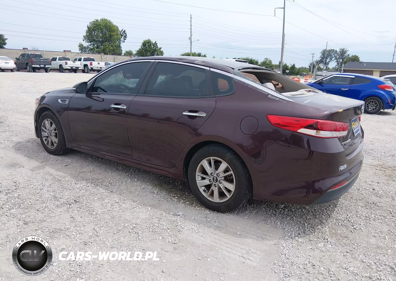 2016 Kia Optima Lx VIN:5XXGT4L37GG018670 - 3