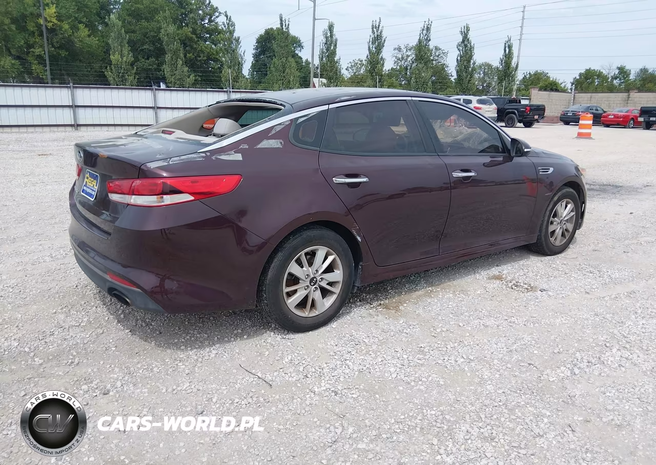 2016 Kia Optima Lx VIN:5XXGT4L37GG018670 - 4