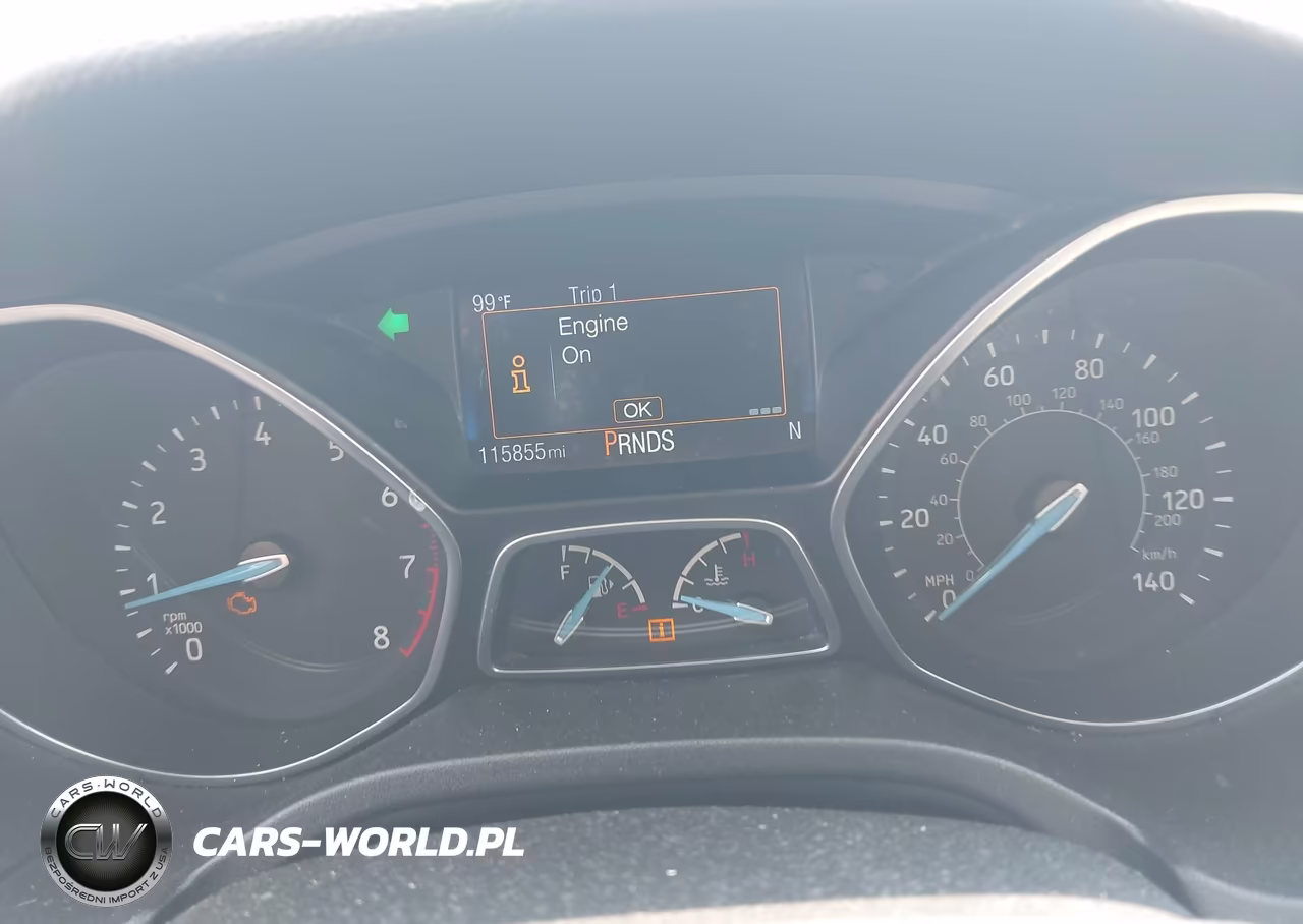 2017 Ford Focus Titanium VIN:1FADP3J29HL288292 - 7