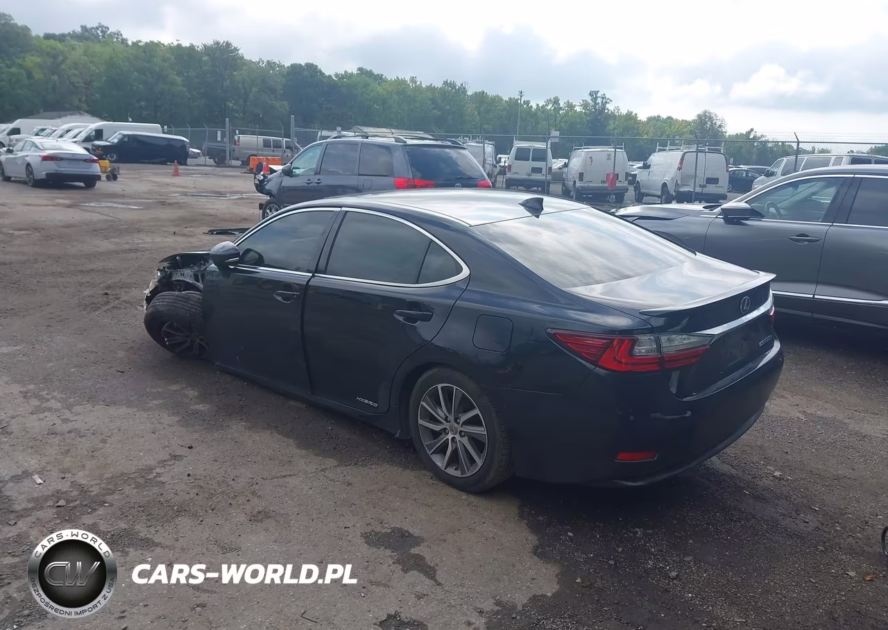 2017 Lexus Es 300H VIN:JTHBW1GG3H2142793 - 3