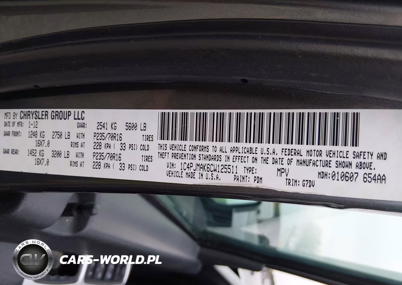 2012 Jeep Liberty Sport VIN:1C4PJMAK6CW125511 - 9