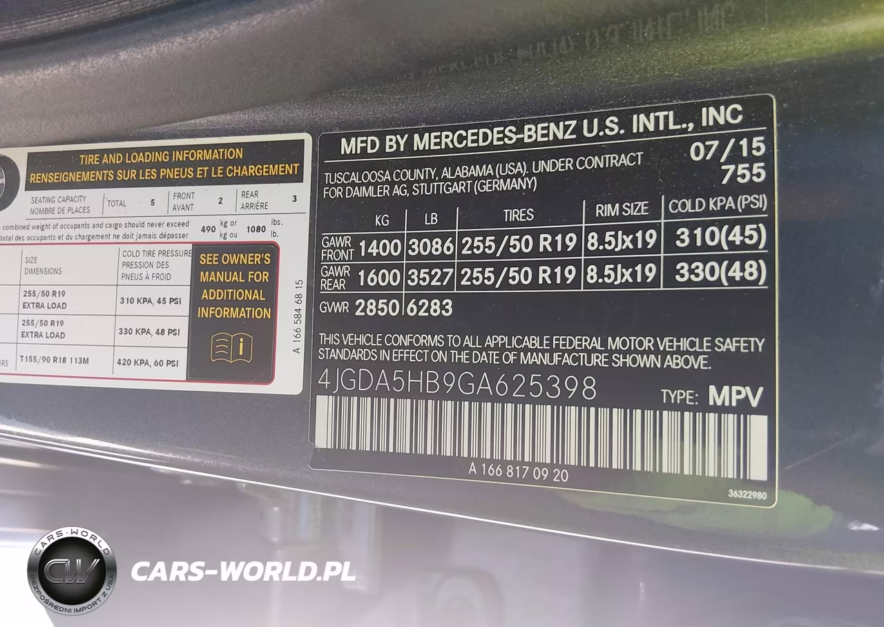 2016 Mercedes-Benz Gle 350 4Matic VIN:4JGDA5HB9GA625398 - 9