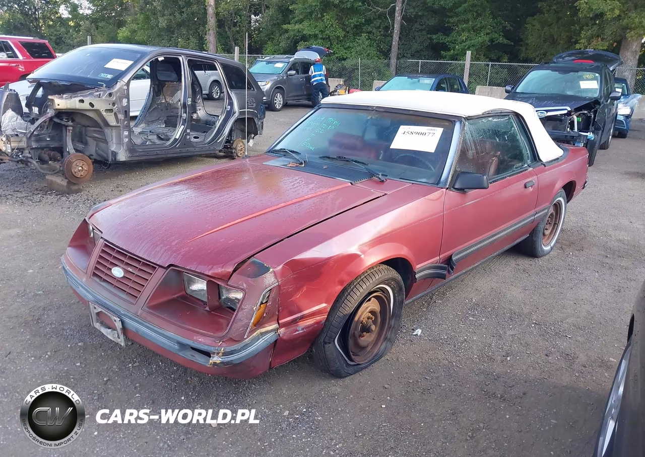 1984 Ford Mustang Glx VIN:1FABP2736EF216610 - 2