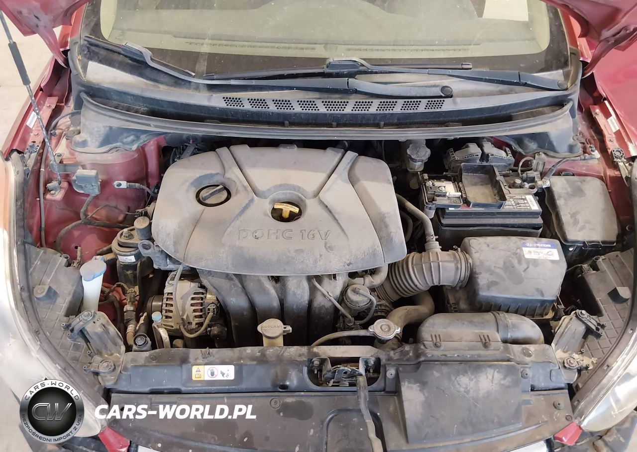 2013 Hyundai Elantra Gls VIN:KMHDH4AE8DU544722 - 10