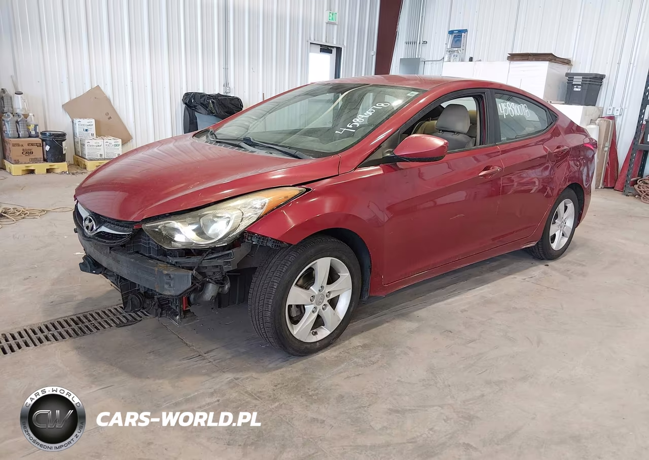 2013 Hyundai Elantra Gls VIN:KMHDH4AE8DU544722 - 2