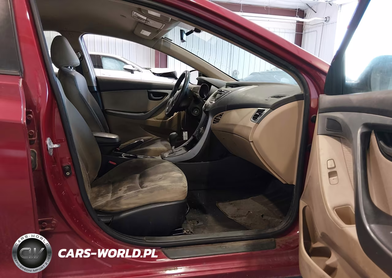 2013 Hyundai Elantra Gls VIN:KMHDH4AE8DU544722 - 5