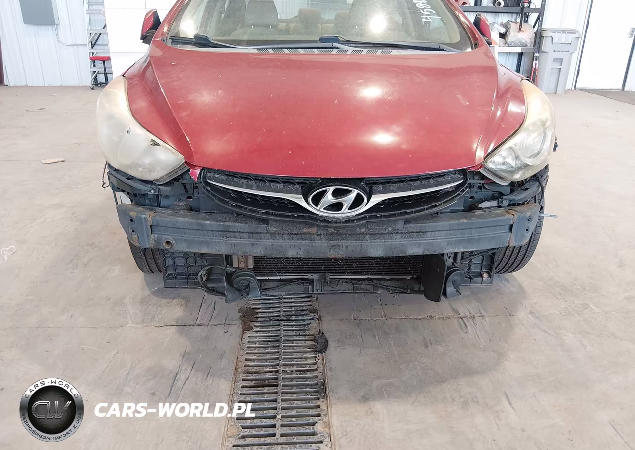 2013 Hyundai Elantra Gls VIN:KMHDH4AE8DU544722 - 6