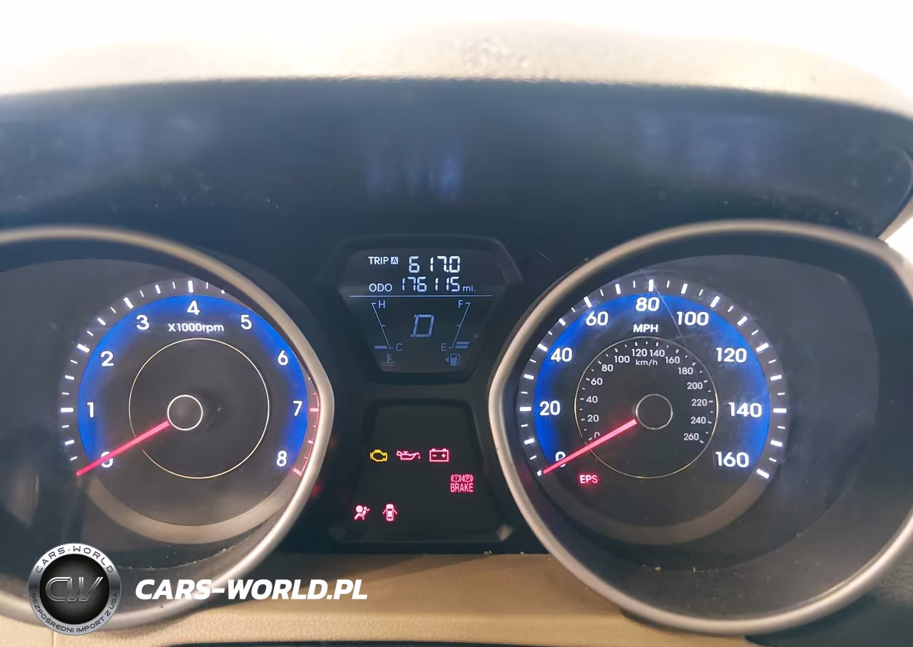 2013 Hyundai Elantra Gls VIN:KMHDH4AE8DU544722 - 7