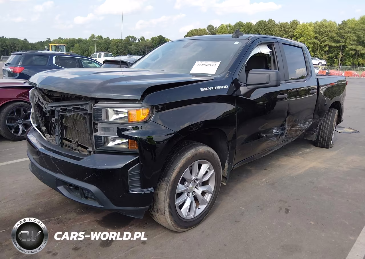 2020 Chevrolet Silverado 1500 2Wd Short Bed Custom VIN:1GCPWBEF6LZ234228 - 2