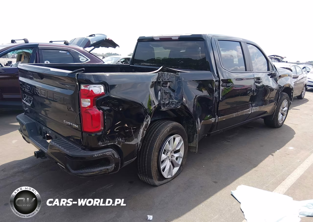 2020 Chevrolet Silverado 1500 2Wd Short Bed Custom VIN:1GCPWBEF6LZ234228 - 4