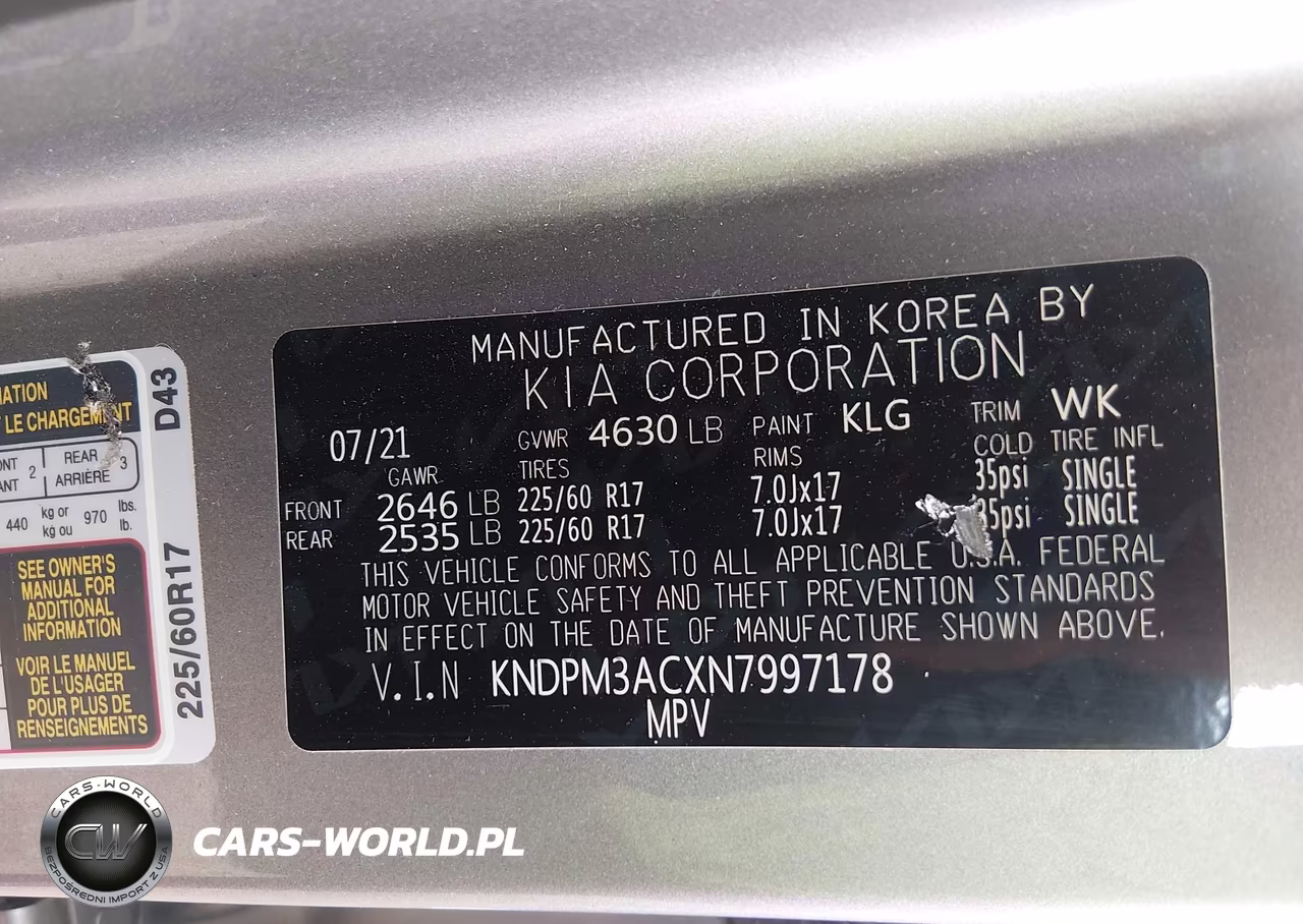 2022 Kia Sportage Lx VIN:KNDPM3ACXN7997178 - 9