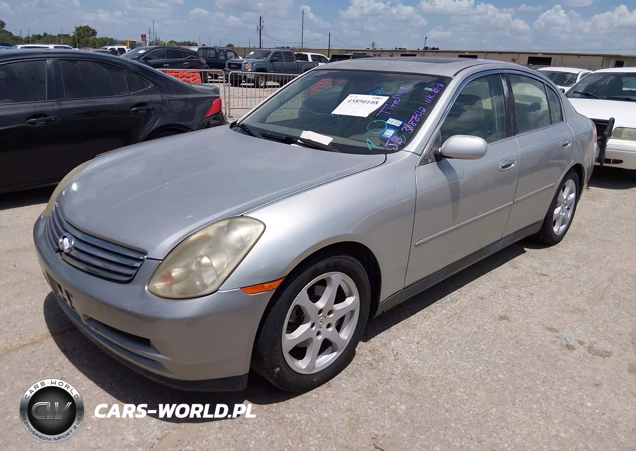 2003 Infiniti G35 Luxury Leather VIN:JNKCV51E13M318842 - 2
