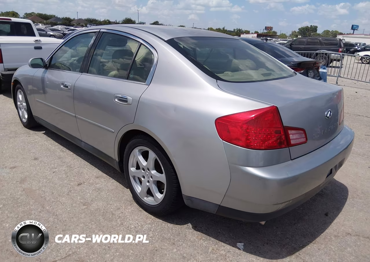 2003 Infiniti G35 Luxury Leather VIN:JNKCV51E13M318842 - 3