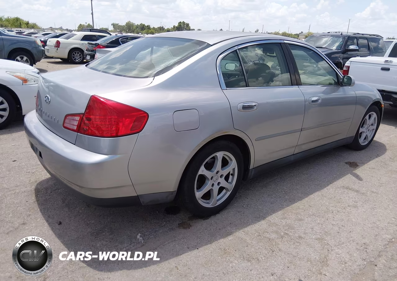 2003 Infiniti G35 Luxury Leather VIN:JNKCV51E13M318842 - 4