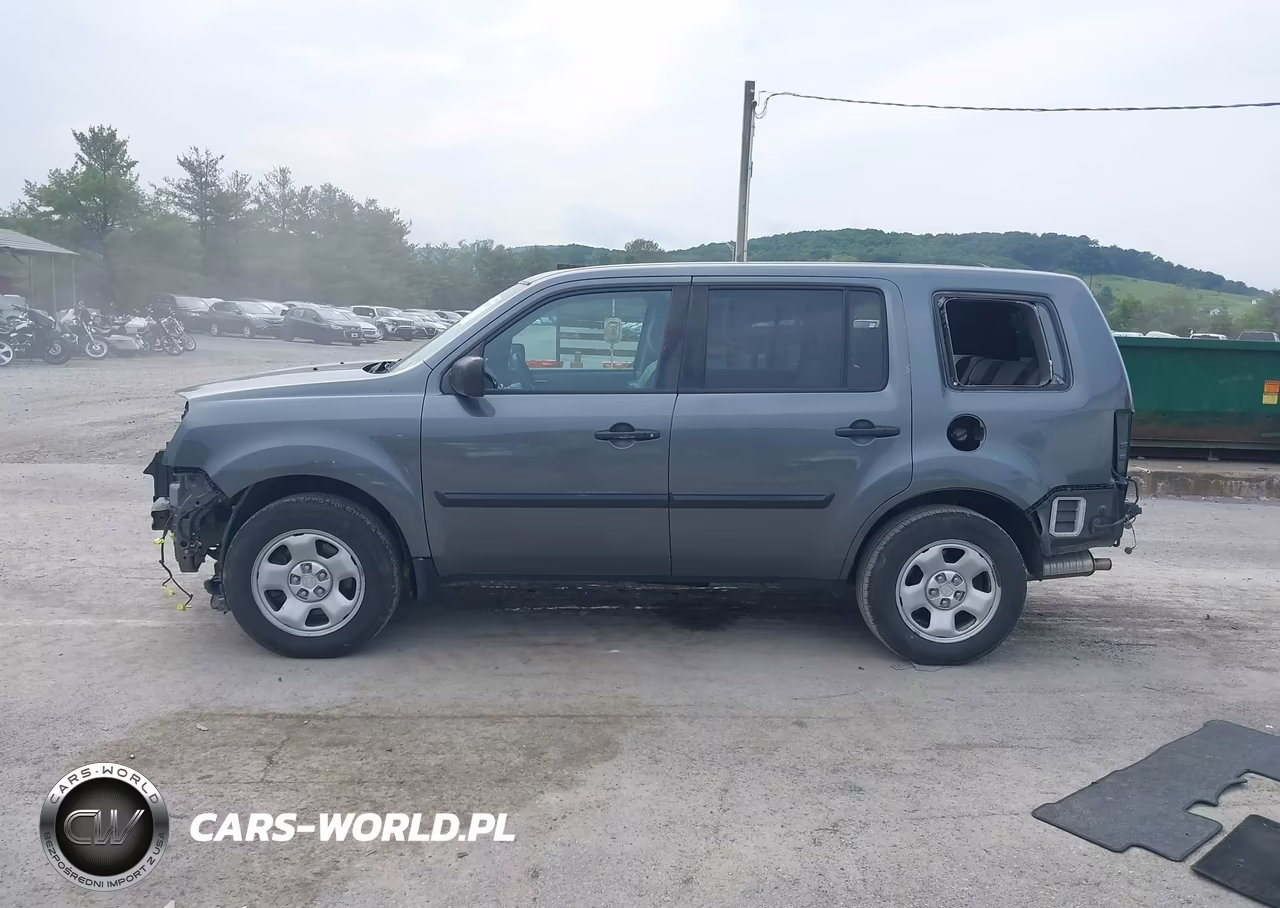 2012 Honda Pilot Lx VIN:5FNYF4H25CB063115 - 15