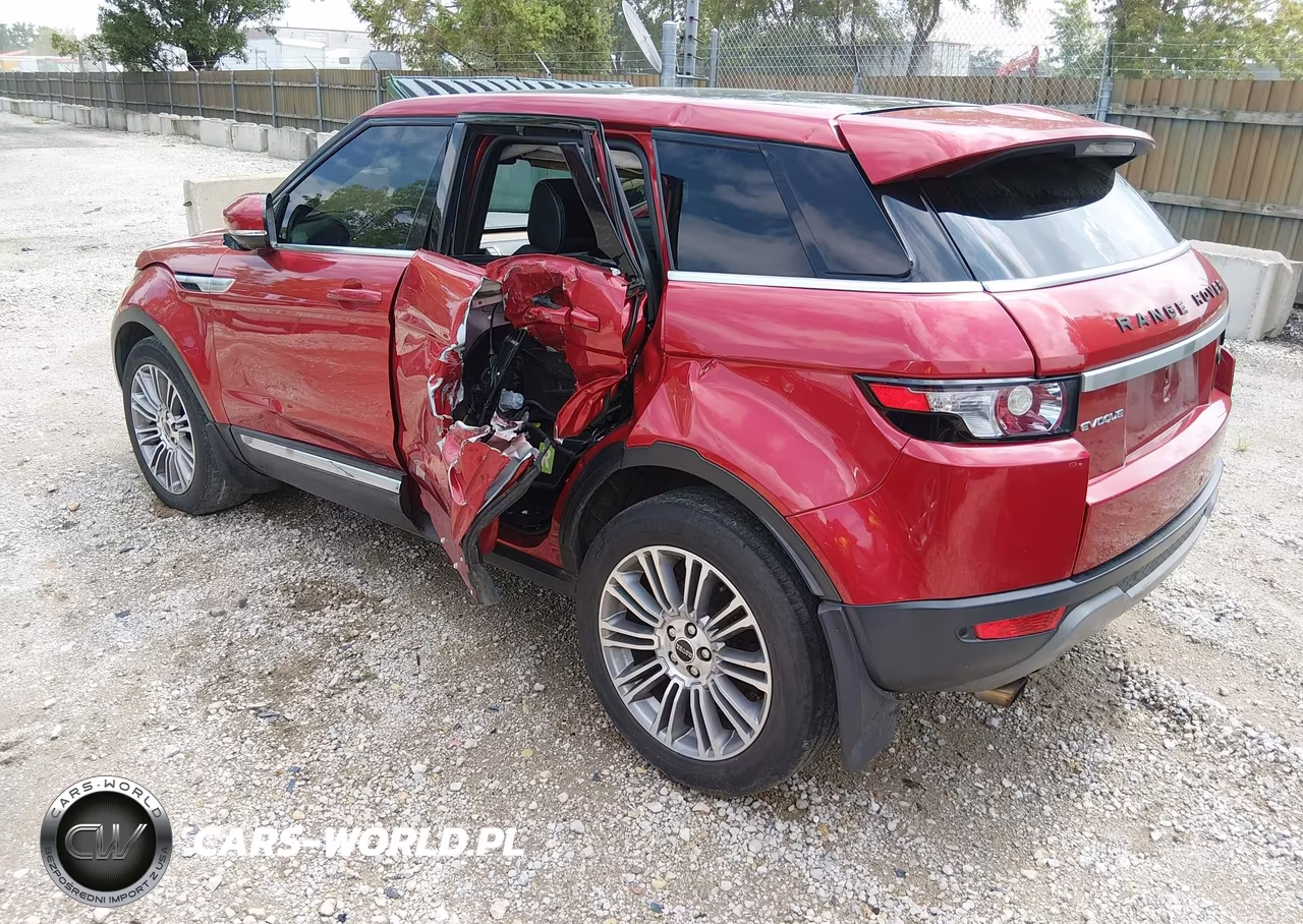 2012 Land Rover Range Rover Evoque Pure Plus VIN:SALVV2BGXCH000549 - 3