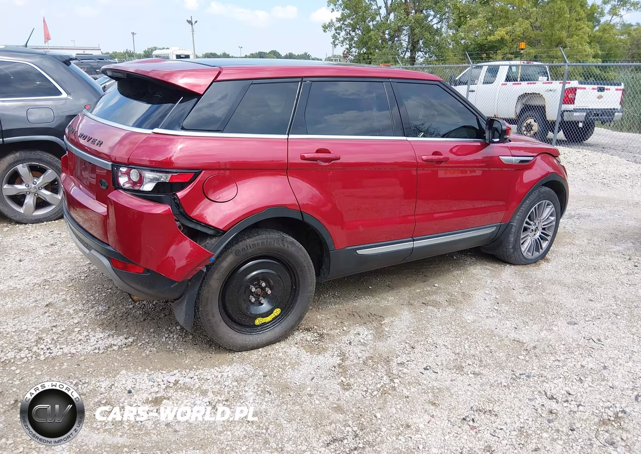 2012 Land Rover Range Rover Evoque Pure Plus VIN:SALVV2BGXCH000549 - 4