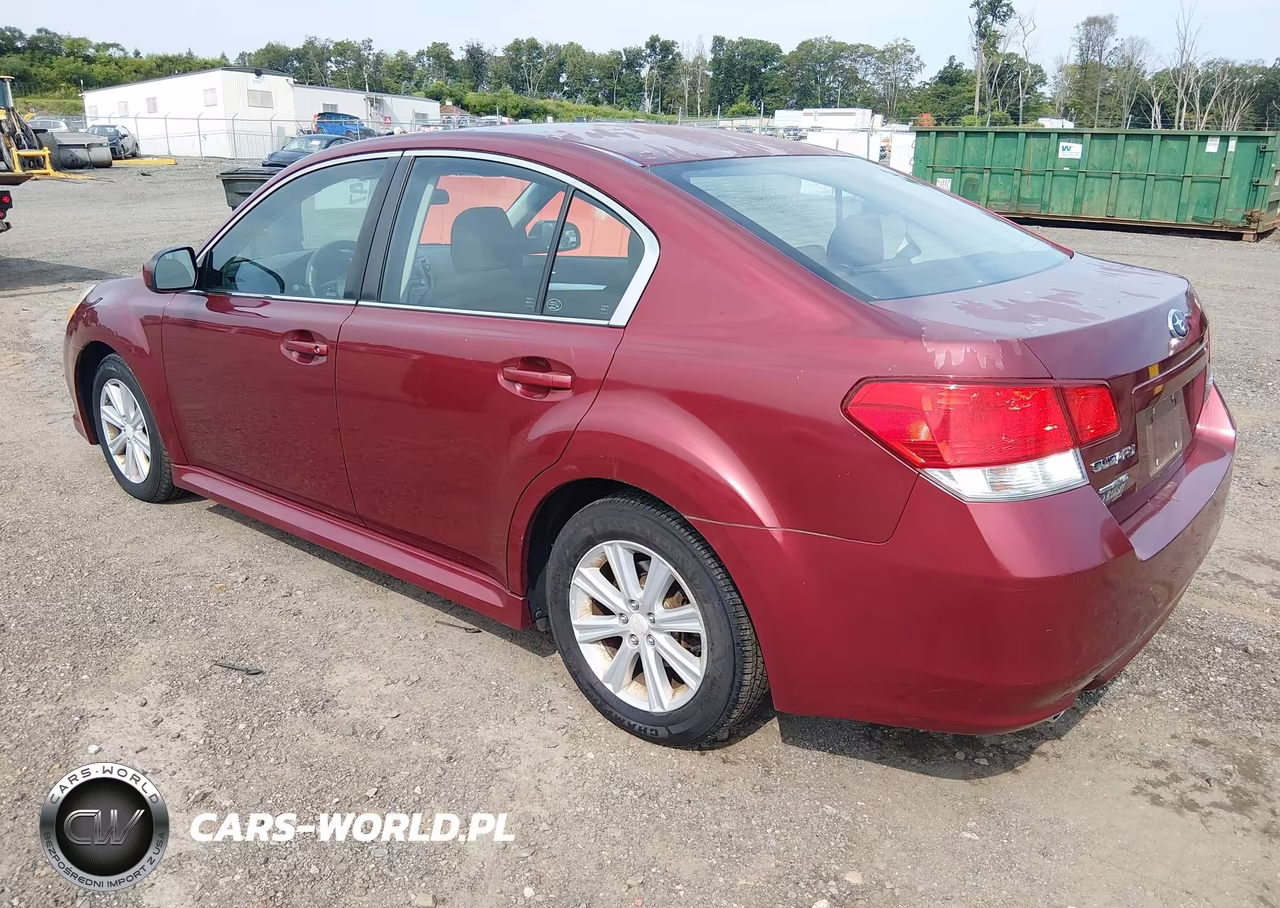 2010 Subaru Legacy 2.5I Premium VIN:4S3BMBC62A3213654 - 3