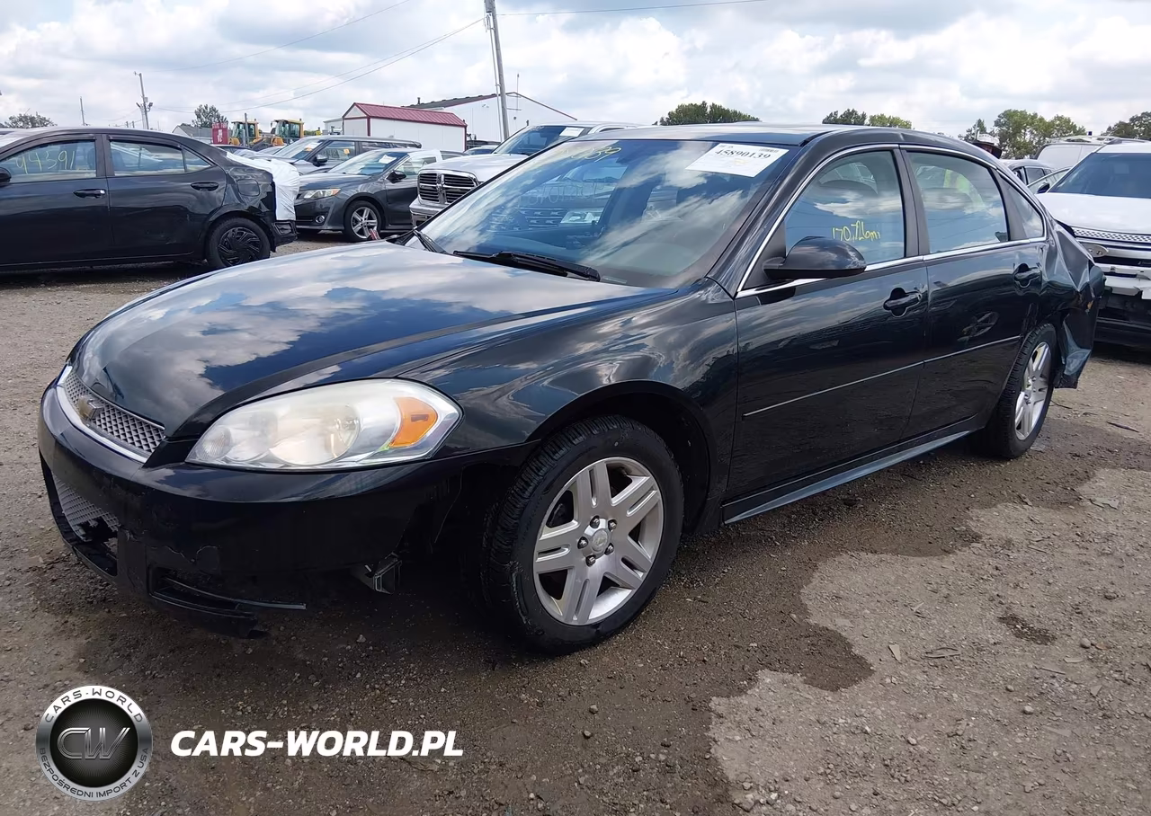 2012 Chevrolet Impala Lt VIN:2G1WG5E32C1263887 - 2
