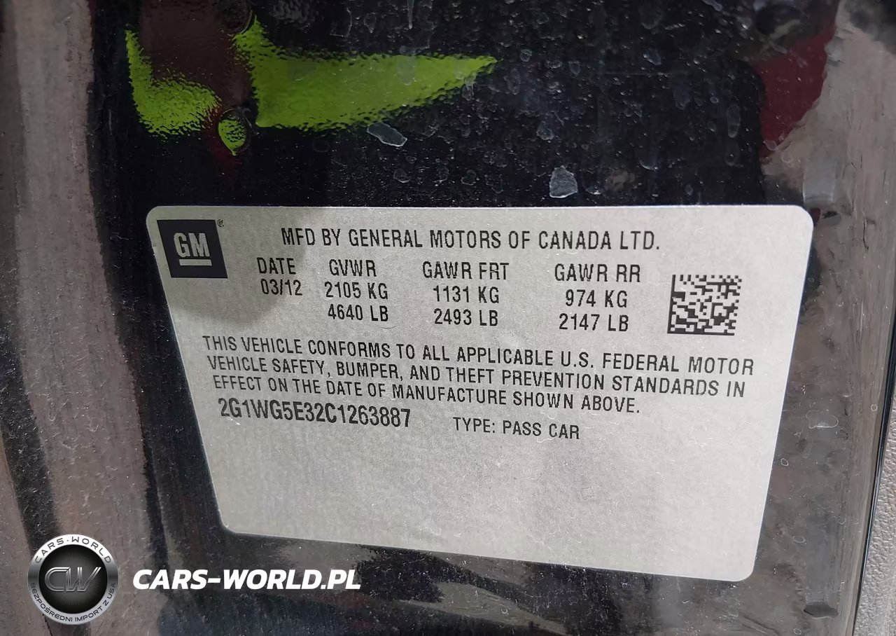 2012 Chevrolet Impala Lt VIN:2G1WG5E32C1263887 - 9