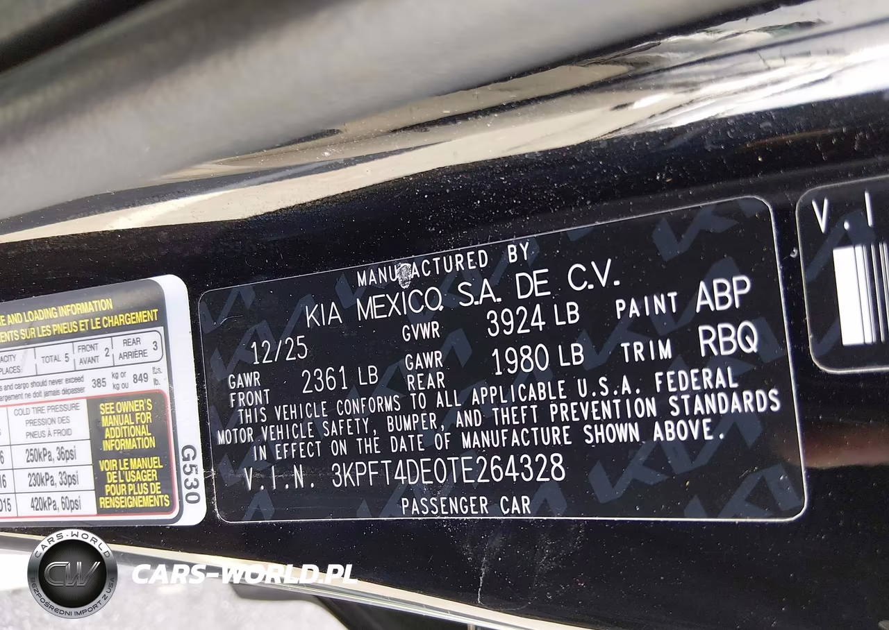 2026 Kia K4 Lx VIN:3KPFT4DE0TE264328 - 9