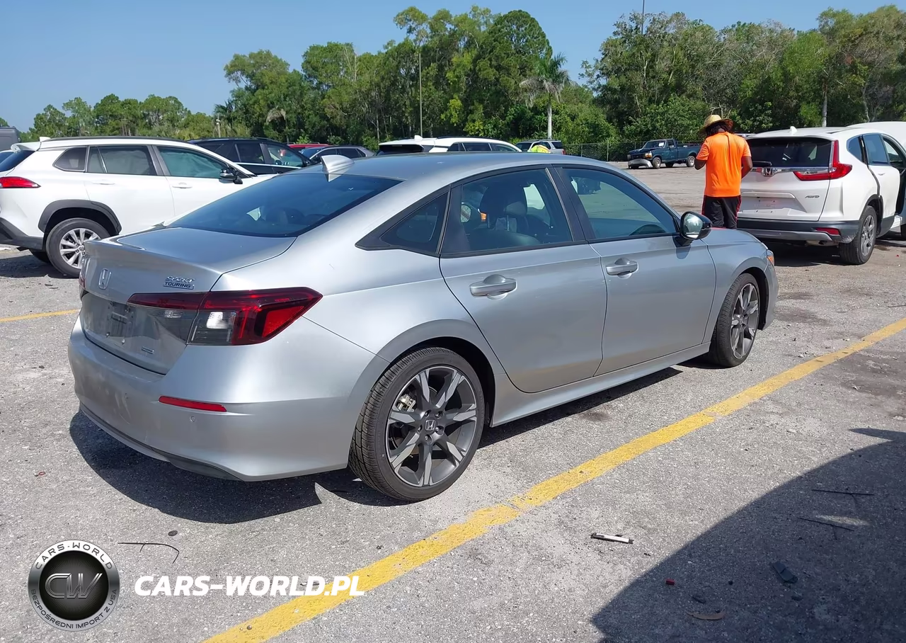 2025 Honda Civic Hybrid Sport-Sport Touring VIN:2HGFE4F86SH316213 - 4