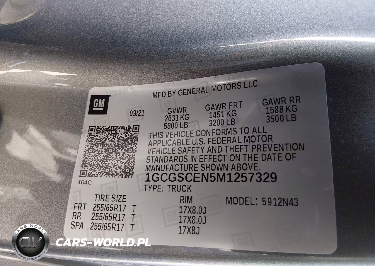 2021 Chevrolet Colorado 2Wd Short Box Lt VIN:1GCGSCEN5M1257329 - 9