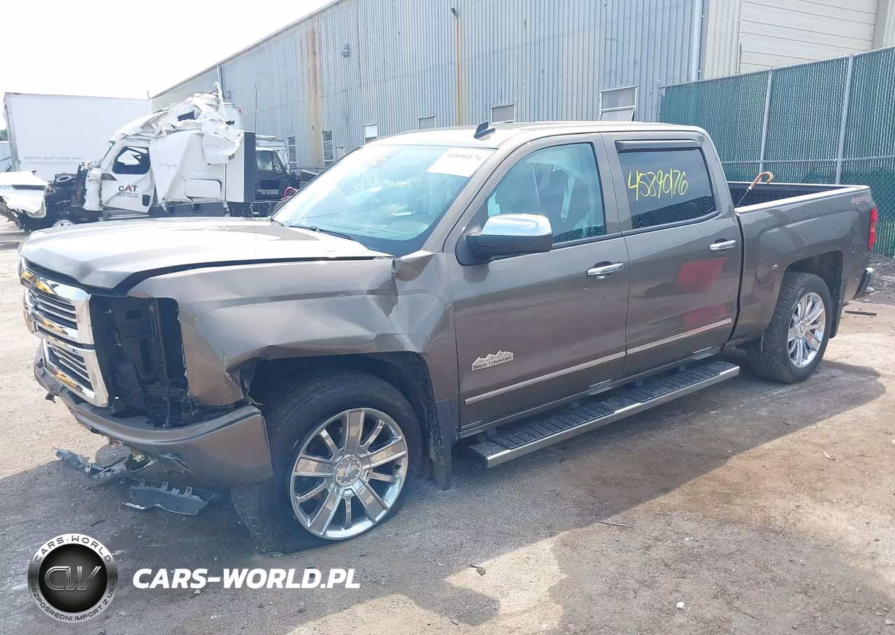 2014 Chevrolet Silverado 1500 High Country VIN:3GCUKTEC1EG444037 - 2