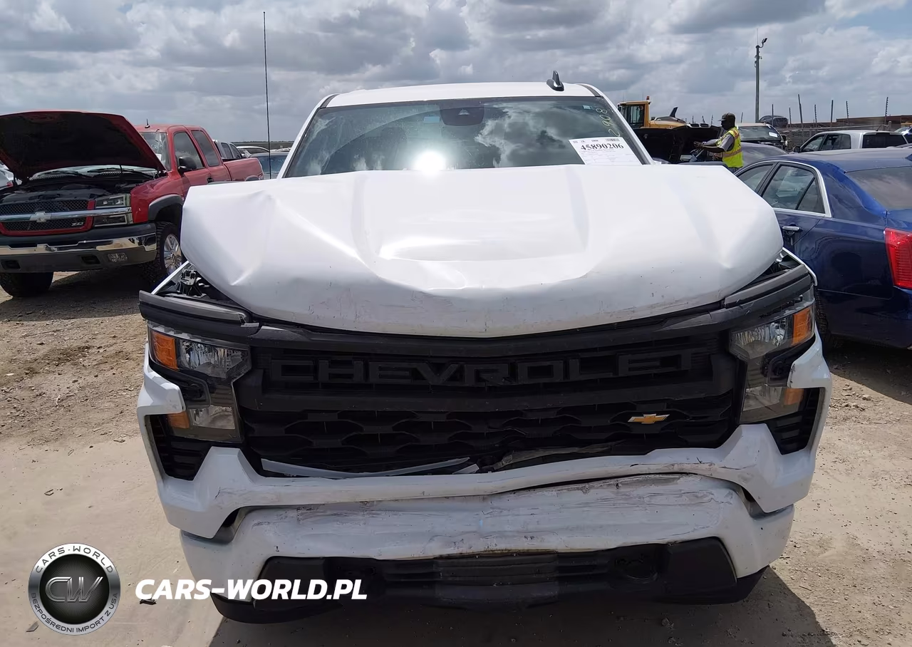 2023 Chevrolet Silverado 1500 4Wd Short Bed Custom VIN:3GCPDBEK8PG342908 - 12